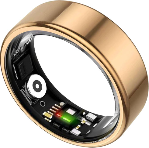 TIAZUUX Smart Ring for Women&Men-Activity/Sleep/Heart Rate/HRV/Stress/Women's Health Tracker-IP68 Waterproof/Wearable-No Subscription Fee Required-Compatible with