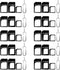 CKANDAY 10 Pack SIM Card Adapter Kit, 4 in 1 Nano Micro Standard