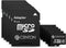 Centon MicroSD Class 4 Flash Memory Card 4GB x 5, (S1-MSDHC4-4G5PK)