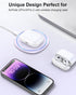 NANAMI Wireless Charger Pad, Compatible with iPhone 16/16 Plus/16 Pro/16 Pro Max, Qi Charger for Samsung Galaxy