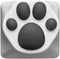 ZOMOPLUS Cute Cat Paw Keycap, Squishy Custom Keycap for Mechanical Keyboard, Suitable for Cherry MX/Gateron (White Grey)