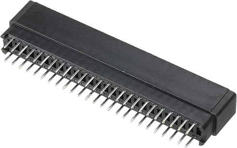 PATIKIL Card Edge Connector Black Socket Straight Connection 50 Pin 2.54mm Pitch