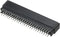 PATIKIL Card Edge Connector Black Socket Straight Connection 50 Pin 2.54mm Pitch