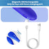 Fertile Rain 6MM 2026 2.6ft Magnetic Charger New USB DC Magnetic Charger Cable, Replacement Oval Base Charging Cord