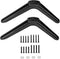 Duoxiate TV Pedestal Feet Stand Mount, Universal Replacement TV Stand Base Legs, Table