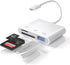 TPYoimay USB C to Micro SD TF Memory Card Reader, 3 in 1