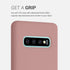 kwmobile Case for Samsung Galaxy S10 Plus / S10+ - TPU Silicone Phone Cover with Soft Finish - Winter Rose