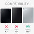 kwmobile Soft TPU Back Protector Case Compatible with Samsung Galaxy Tab S5e - Black/Transparent