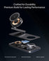 Intoval 3-in-1 Qi2 15W 17/16/15/14/13/12, Foldable Wireless Charging Station, Certified Ultra Fast Wireless Charger