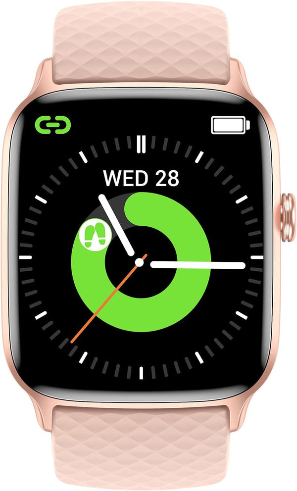 Smart Watch, Fitness Smartwatch with Heart Rate Monitor & Sleep Monitor, Health and Fitness Tracker, Compatible with
