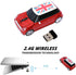 Super Cute Wireless Car Mouse, USB Optical Gaming Mice with Mini Receiver for Notebook and PC