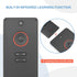 Rii K06 Mini Bluetooth Keyboard - Backlit 2.4GHz Wireless Keyboard with IR Learning, Portable Lightweight Touchpad,