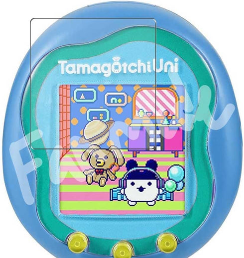 Puccy 3 Pack Screen Protector, Compatible with Tamagotchi Uni TPU Film Guard (Not Tempered Glass)