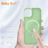 for iPhone 11 Case, Matte Magnetic Phone Case with 1 Screen Protector, Compatible with Magsafe, Translucent Frosted