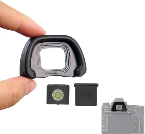 Gugxiom DK-31 Eyepiece Eyecup with Leveler and Hot Shoe Cover, ABS Viewfinder