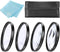 Big Mike's 67mm Close-Up Filter Set (+1, +2, +4 and +10 Diopters) Magnification Kit