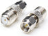 SMA Male to F Female Connector, SMA to F Type Coax Adapter, 2 Packs