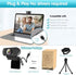 ZIQIAN 1080p 110 2,Video Webcam HD ,Live Streaming HD Camera with Stereo Microphone, PC Desktop or Laptop USB Webcam