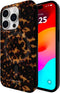 kate spade new york iPhone 15 Pro Case - Tortoiseshell, Compatible with MagSafe
