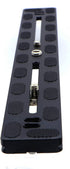 PU-300 Universal Lengthened 300mm Quick Release Plate Slide Rail with D-Ring Screw for DSLR Tripod, Arca-Swiss