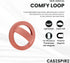 Magnetic Silicone Comfy Loop Grip Phone Holder, Compatible with MagSafe for iPhone 15/14/13/12 Series, Black