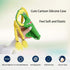 3D Cute Dinosaur Soft Case for iPhone 12 Pro Max, Creative Character Soft Silicone Case for Kids Teens (Braid Dinosaur)