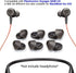 Voyager 6200 UC Eartips Replacement,in-Ear Gels Kit for Plantronics Backbeat Go 410 Headphone-3 Pair Large