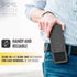 Shop Apple iPhone 15 Case - Black Slim Cover with Kickstand & Belt Clip Holster for iPhone 15.