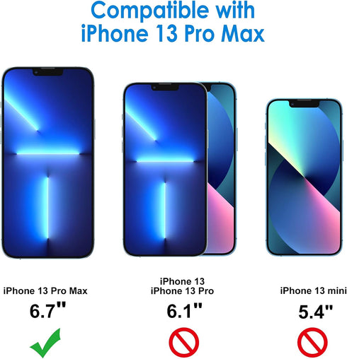 JETech 3-Pack Tempered Glass Screen Protector for iPhone 13 Pro Max 6.7-Inch - Ultimate Protection!