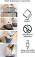 Pressure Sensitive Smart Stylus Pen with Palm Rejection, Battery-Less, Compatible with Apple iPhone/iPad/Android