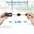 EEEKit Ultra Compact Black 3-Button USB Mouse, 3 x 1.57 x 0.98 in