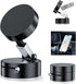 TUTGLOBAL Vacuum Suction Magnetic Car Phone Holder Mount Fit All Phones,Adjustable Phone Holders