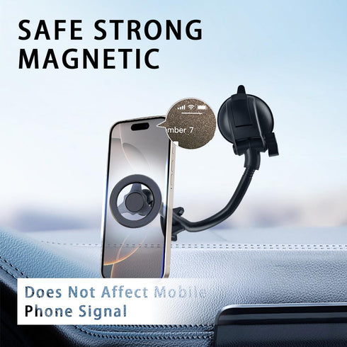KHGUZ 360 Car Magnetic Phone Holder, Degree Rotation Auto Cellphone Mount for Dashboard Air Vent, Strong Magnet Vehicle