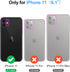 Antsturdy 11 11 6.1",Coffee Compatible with iPhone Wallet Case,RFID Blocking PU Leather Phone Case Women Men Flip