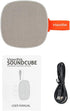 VisionTek SoundCube Wireless Bluetooth Speaker with IPX7 Waterproof Rating, BT 5.0, 6+ Hour Playtime, Built-in Mic