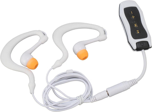 Fabater IPX8 Water Proof MP3 Player, USB2.0 Music Player with Underwater Headphones, Swimmer
