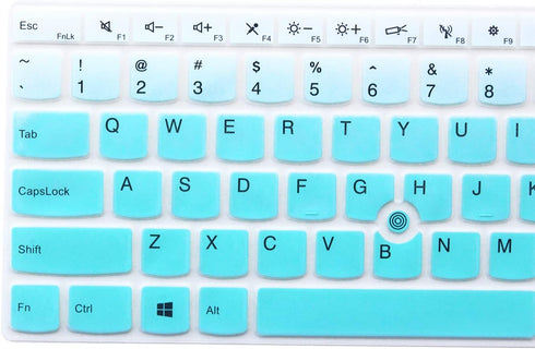 Keyboard Cover for Lenovo Thinkpad X1 Carbon 14" 5th/6th/7th/8th Gen, ThinkPad X1 Yoga 14", T14 T480s (Ombre Mint)