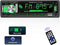 Single Din Car Stereo Marine Radio, Bluetooth Hands Free Calling with Digital LCD Display, MP3 Player