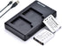 Newmowa NP-45 NP-45S Replacement Battery 2 Pack with Dual USB Charger Kit for Fujifilm INSTAX Mini 90 and FinePix