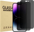 ProCase 2 Pack Privacy Screen Protector for iPhone 14 Pro Max 2022, 9H Anti Spy Dark Tempered Glass, Case Friendly,