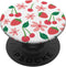 Strawberries and Cherries Pink Flowers Floral Fruit PopSockets Standard PopGrip