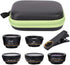 Phone Camera Lens, 6 in 1 Clip on Lens Kit with Fisheye, Macro, Wide Angle, Zoom, Polarization, and Starlight Lenses