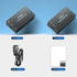 PWAY HDMI Extender 165ft Over Single Cat5e/6 Ethernet, Extend 1080P@60Hz Video, Transmit Audio Video Synchronously