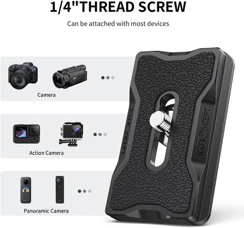 K&F Concept K-28 Camera Tripod Quick Release Mounting Plate