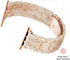 Light Apple Watch Band, Fashion Resin for Series 10 9 8, Compatible with 40mm for Women, Silky White