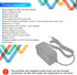 12V 3.5A Power Adapter - AC 100V-240V Converter for 12Volt Equipment with 5.5mm x 2.5mm/2.1mm Tip