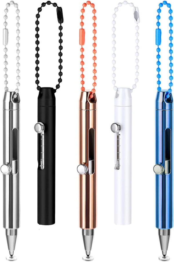 Stylus for Touch Screens, 5Pcs Mini Stylus Pen with Keychain, Portable Precision Capacitive Stylus for Cell Phone