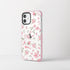 Mouzor 12, 12 Cute Flowers Phone Case Compatible with iPhone Cherry Blossom iPhone Pro Cases, Aesthetic Floral Pattern
