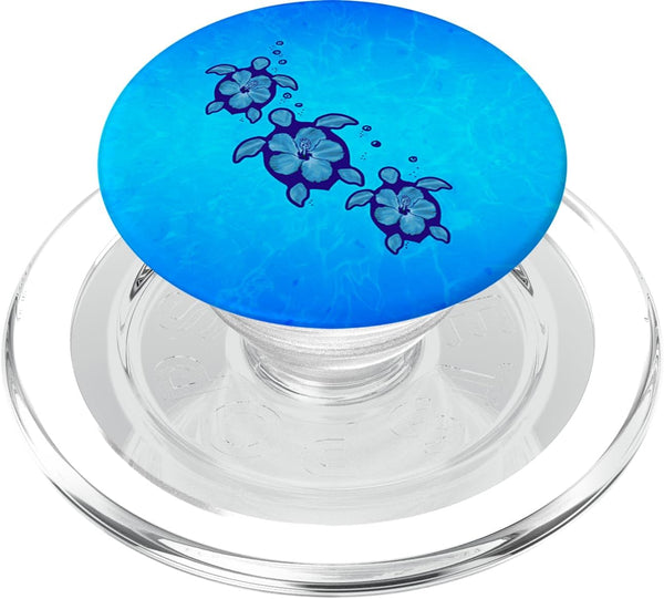 MacDonald Creative Studios Hawaiian Honu Sea Turtles PopSockets PopGrip for MagSafe