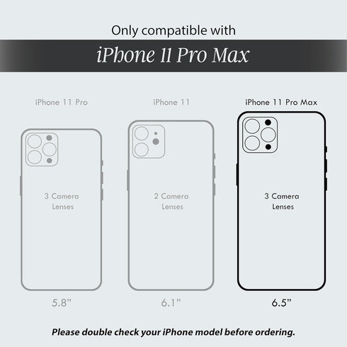 Cocomii Rectangle Case Compatible with iPhone 11 Pro Max, Natural Marble Pattern, Glossy Protective Phone Case